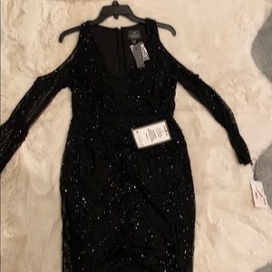Super beautiful black beaded dress